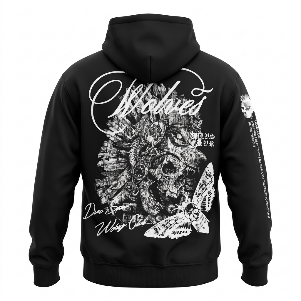 Darc Sport Wolves Bravery Pierce Hoodie (1 of 500)