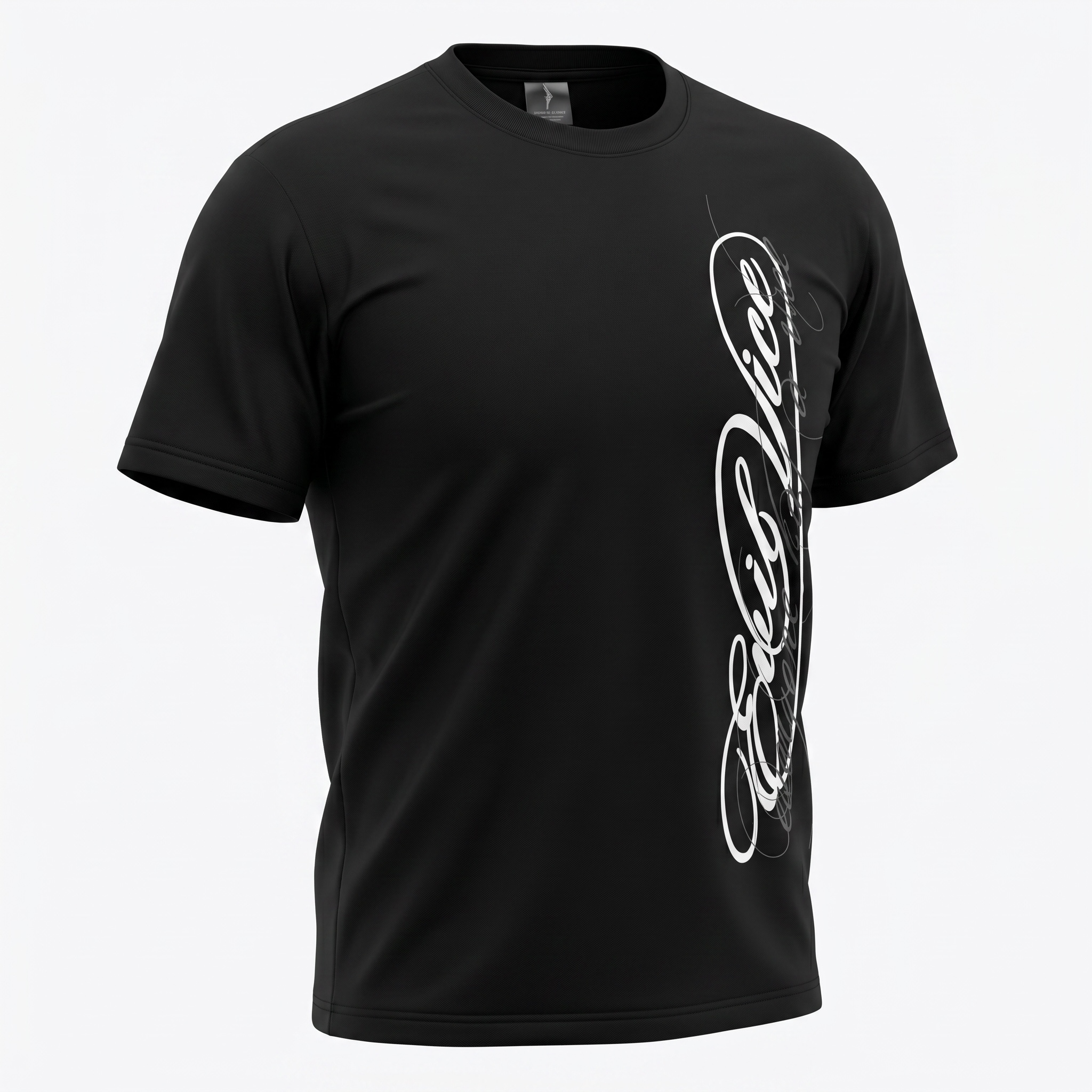 Evil Vice Script Logo Tee