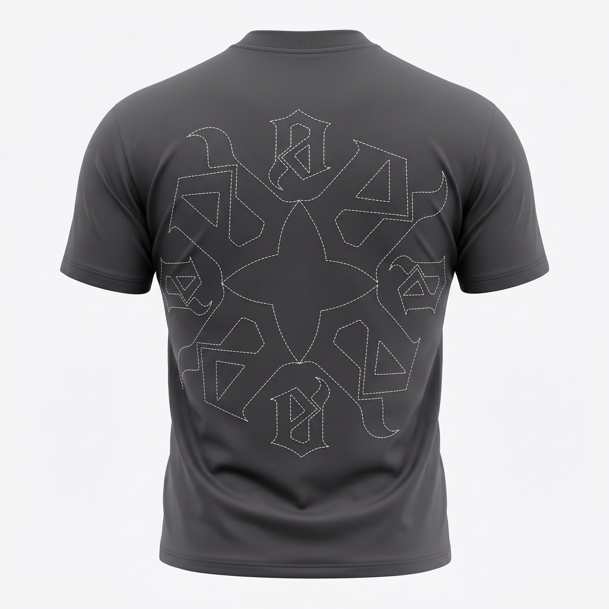 Evil Vice Vice Script Tee (Charcoal/Black)