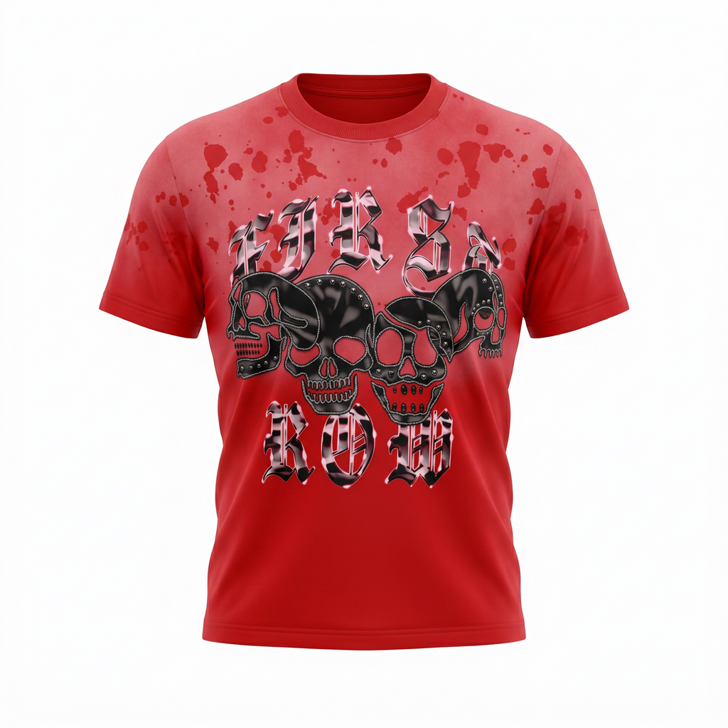 First Row FIRSA ROW Red Tee