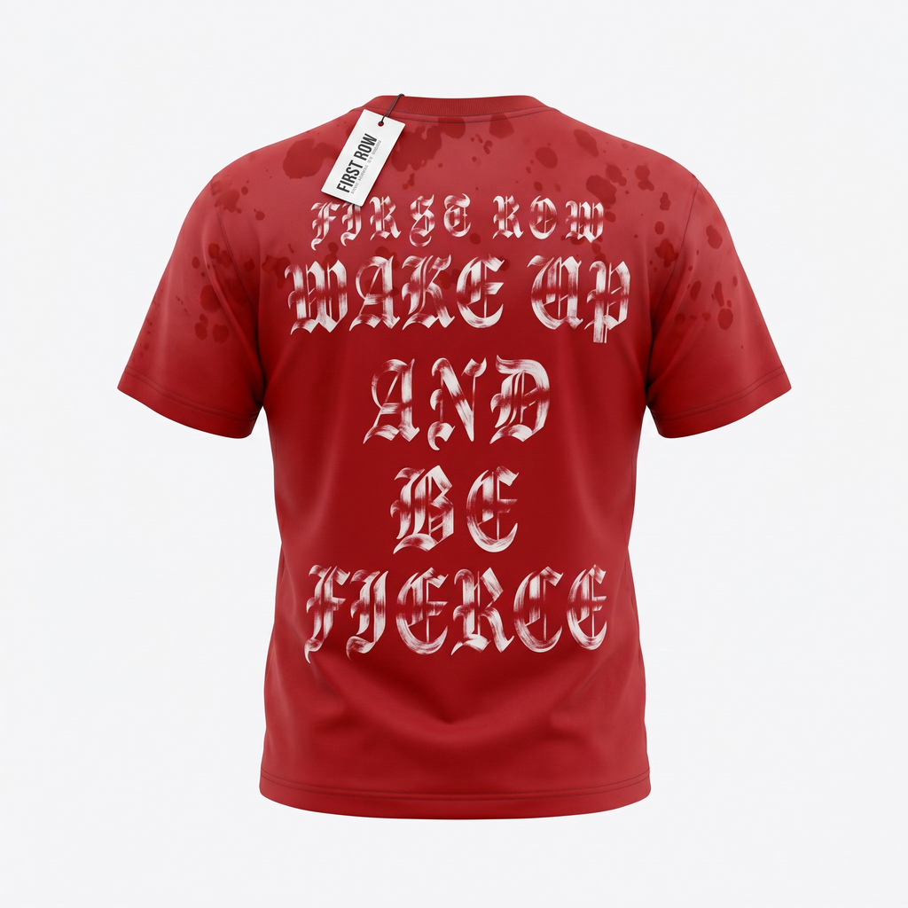 First Row FIRSA ROW Red Tee