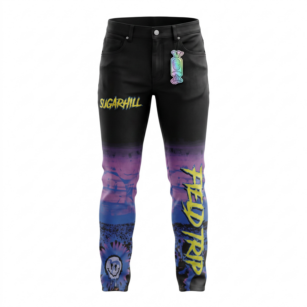 Sugarhill Gradient Jeans Purple/Blue