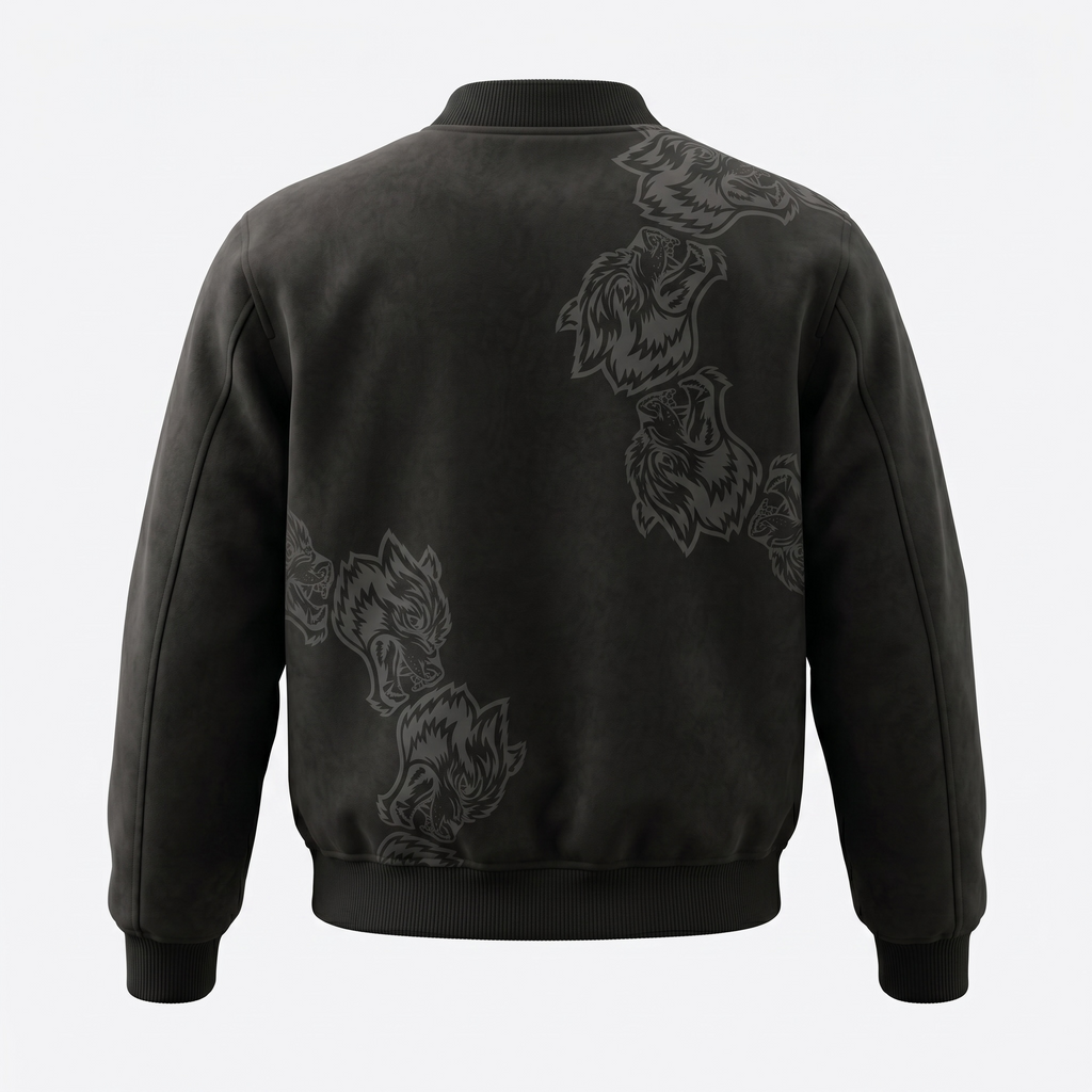 Wolves / Darc Sport Surrounded By Family Boxy Darco Quilted Jacket