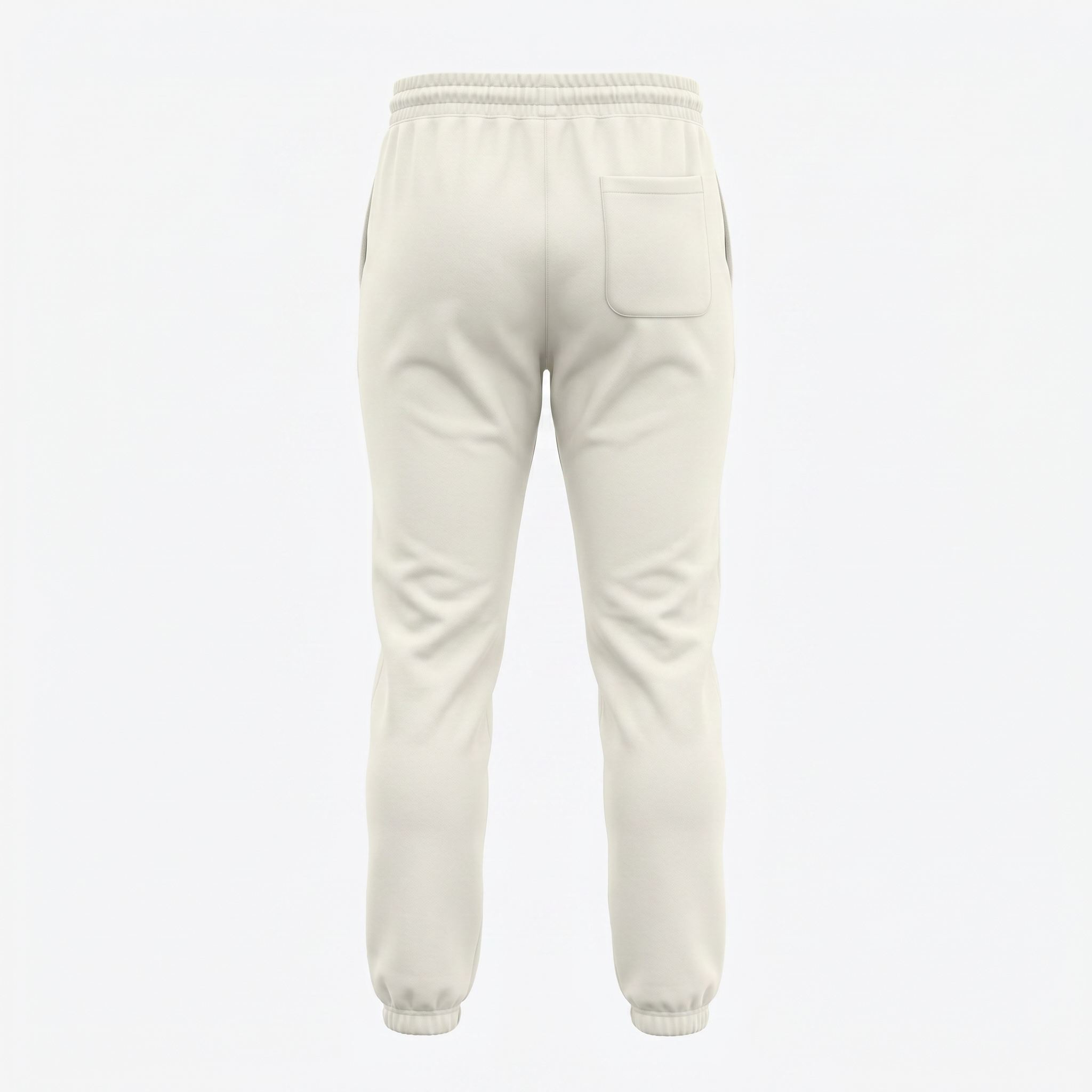 Emotionally Unavailable Logo Sweatpants (White)