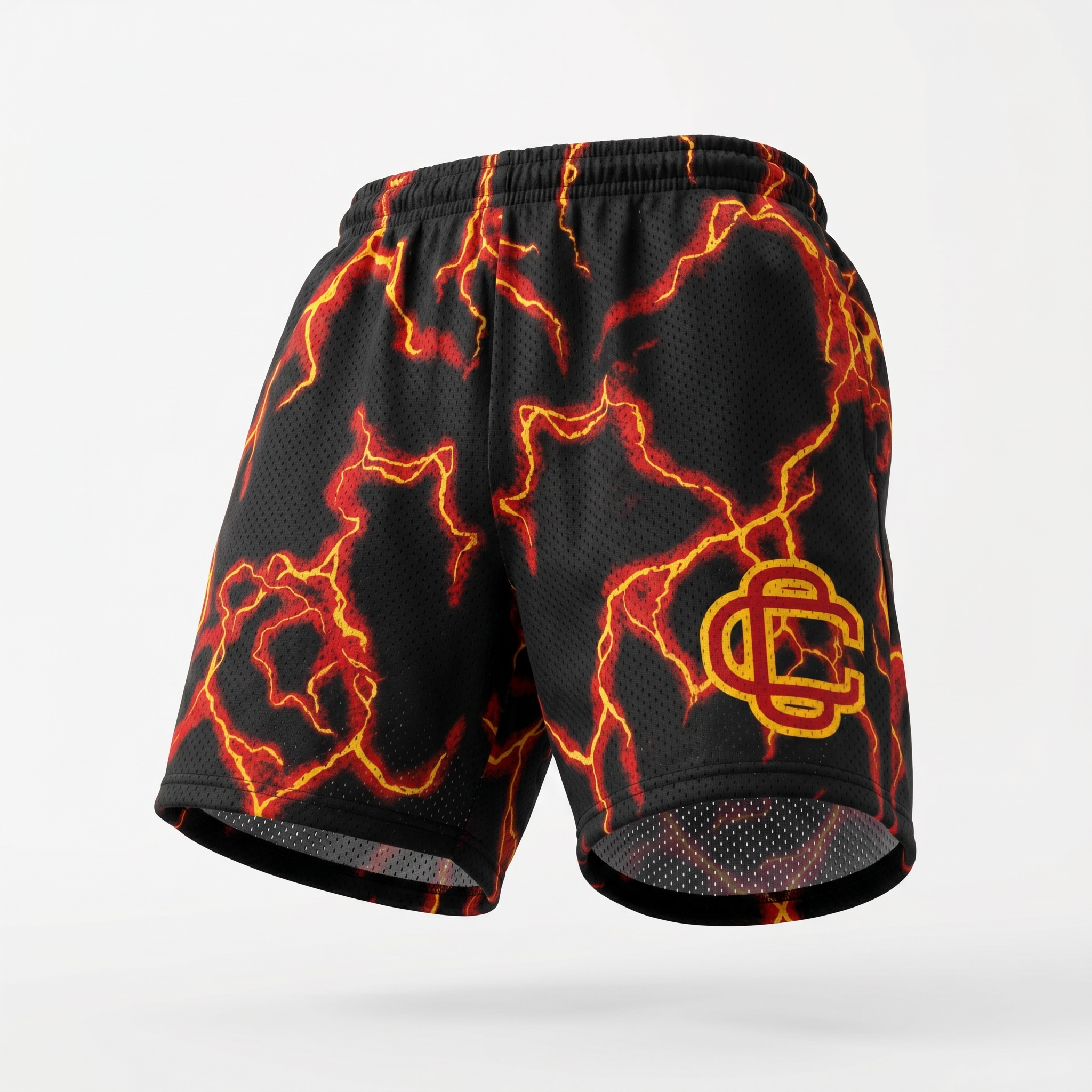 Corrupted Creative Lava Lightning Shorts