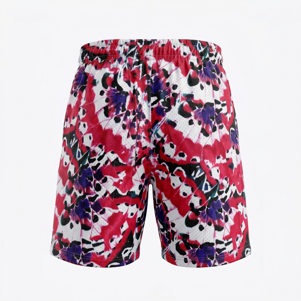 Corrupted Creative Paint Splatter Shorts
