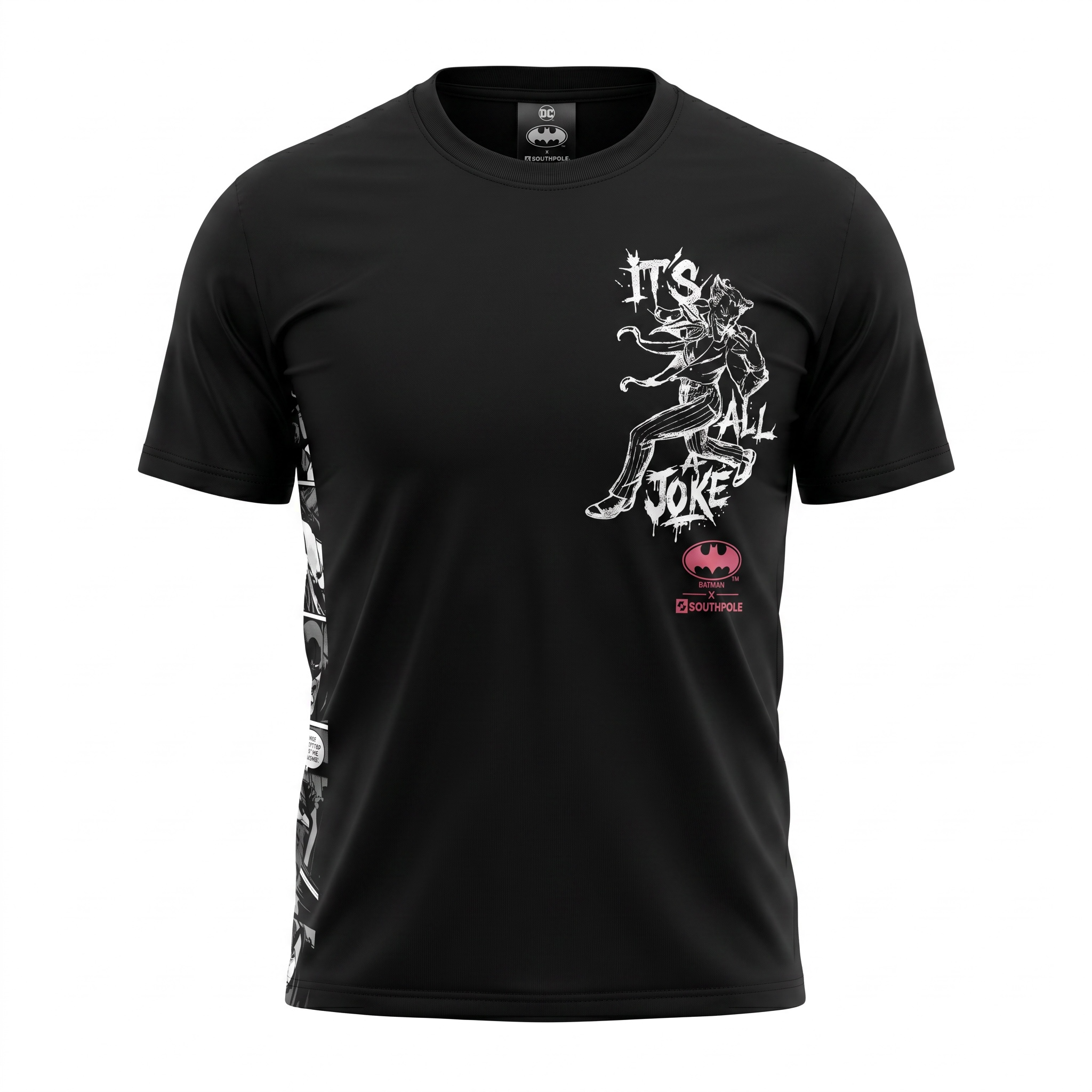 Southpole x DC Batman It's All A Joke Tee