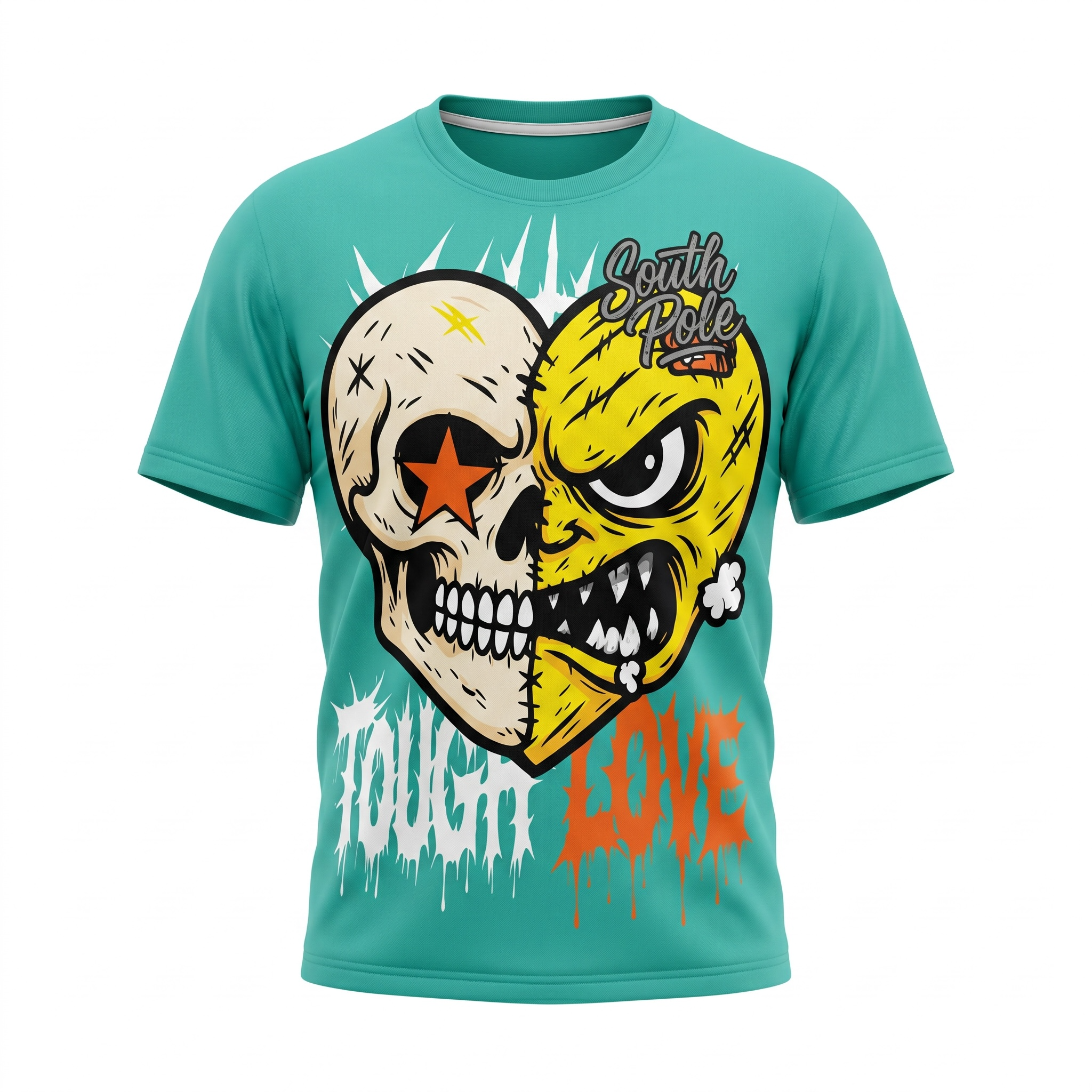 Southpole Tough Love Skull Tee
