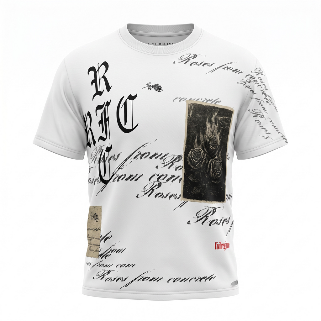 Civil Regime Roses Tee