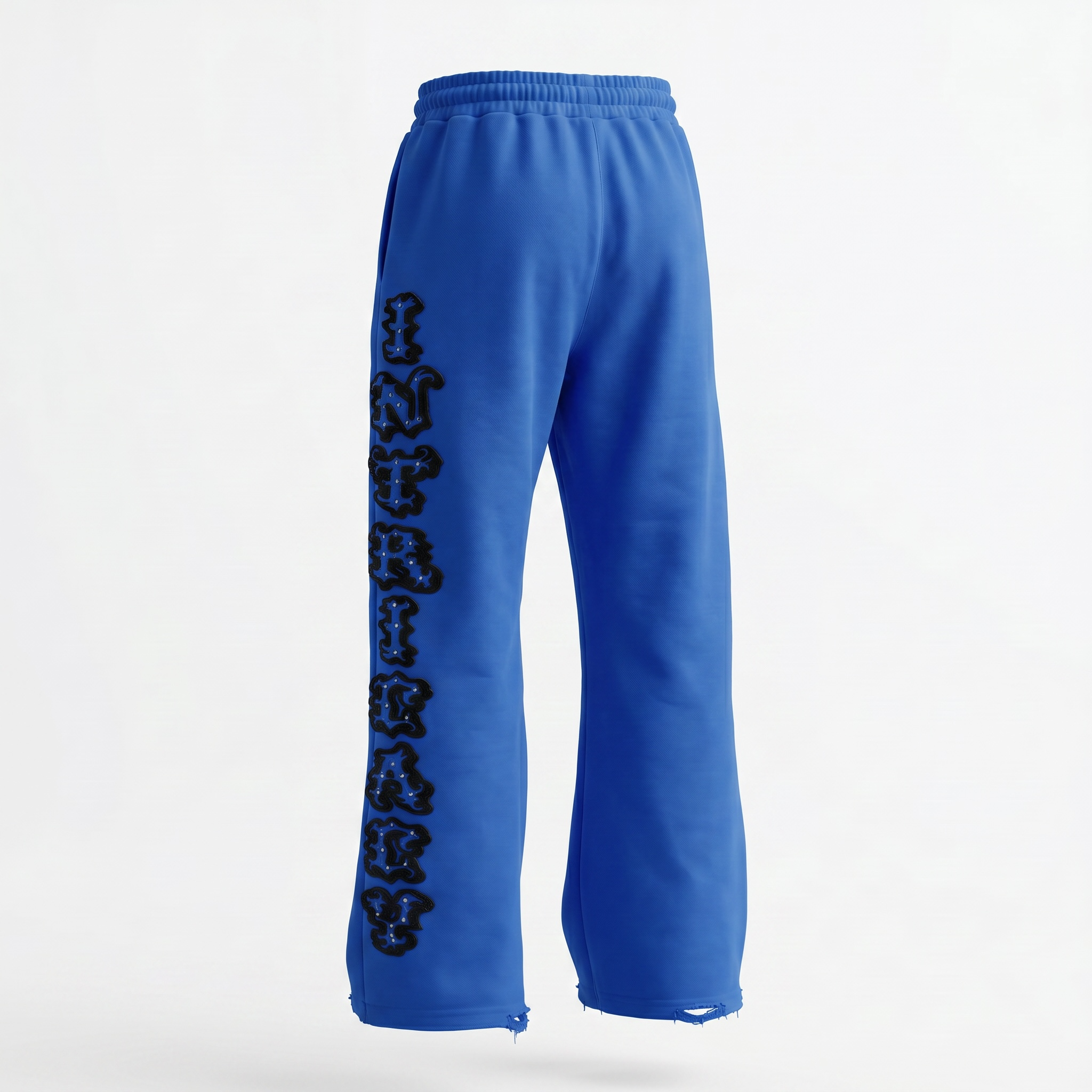 Lost Intricacy Patches Light Blue Sweatpants