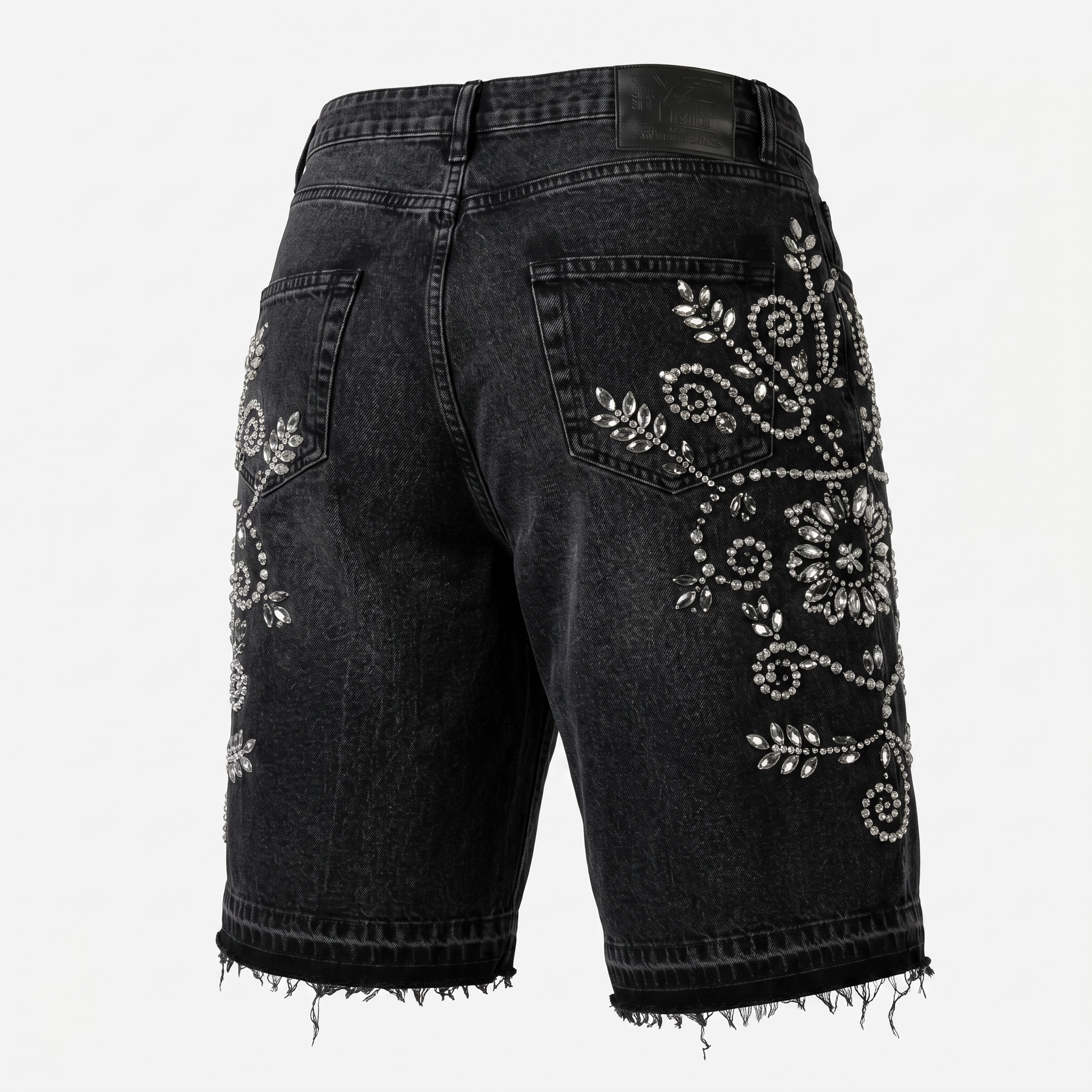Lost Intricacy Midnight Empire Lace Jean Short