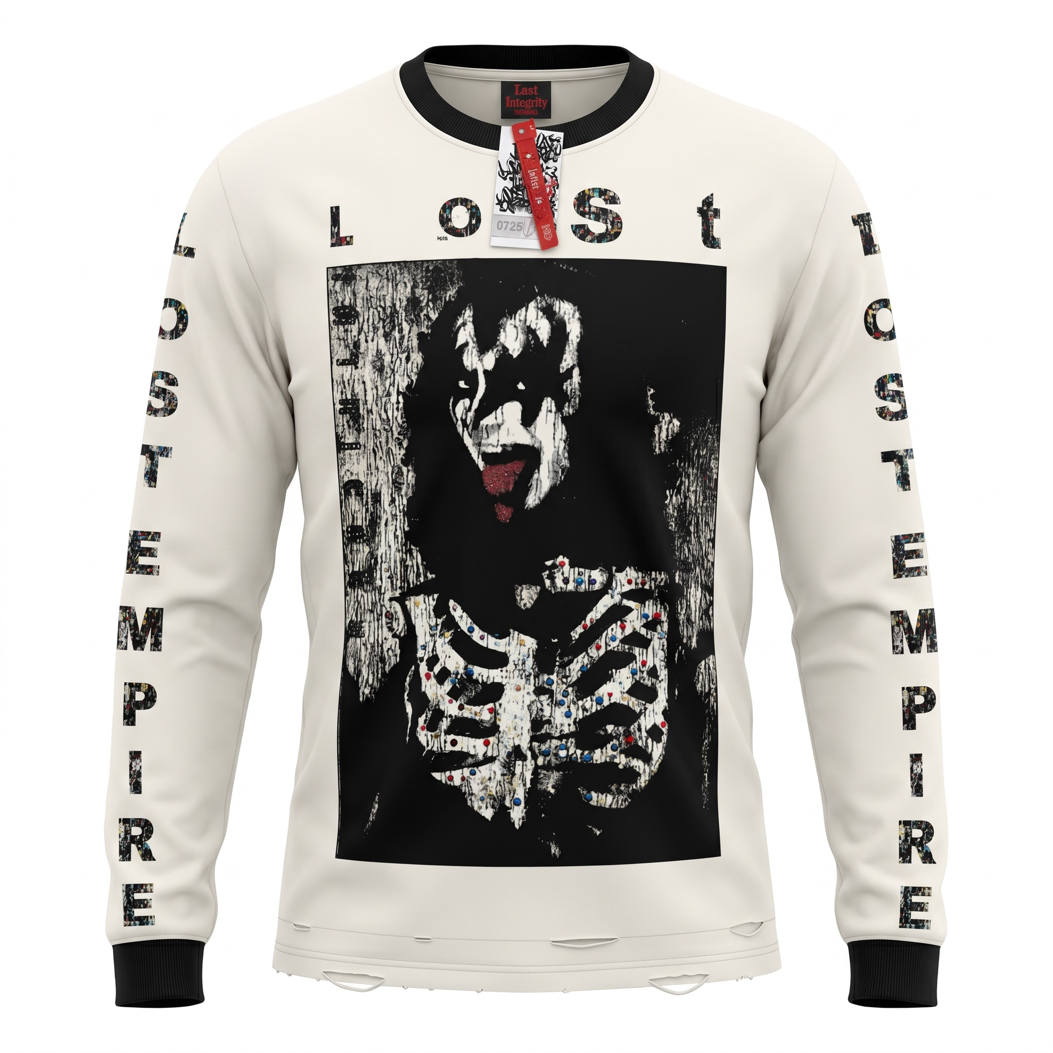 Lost Intricacy Love Lost T-shirt Cream