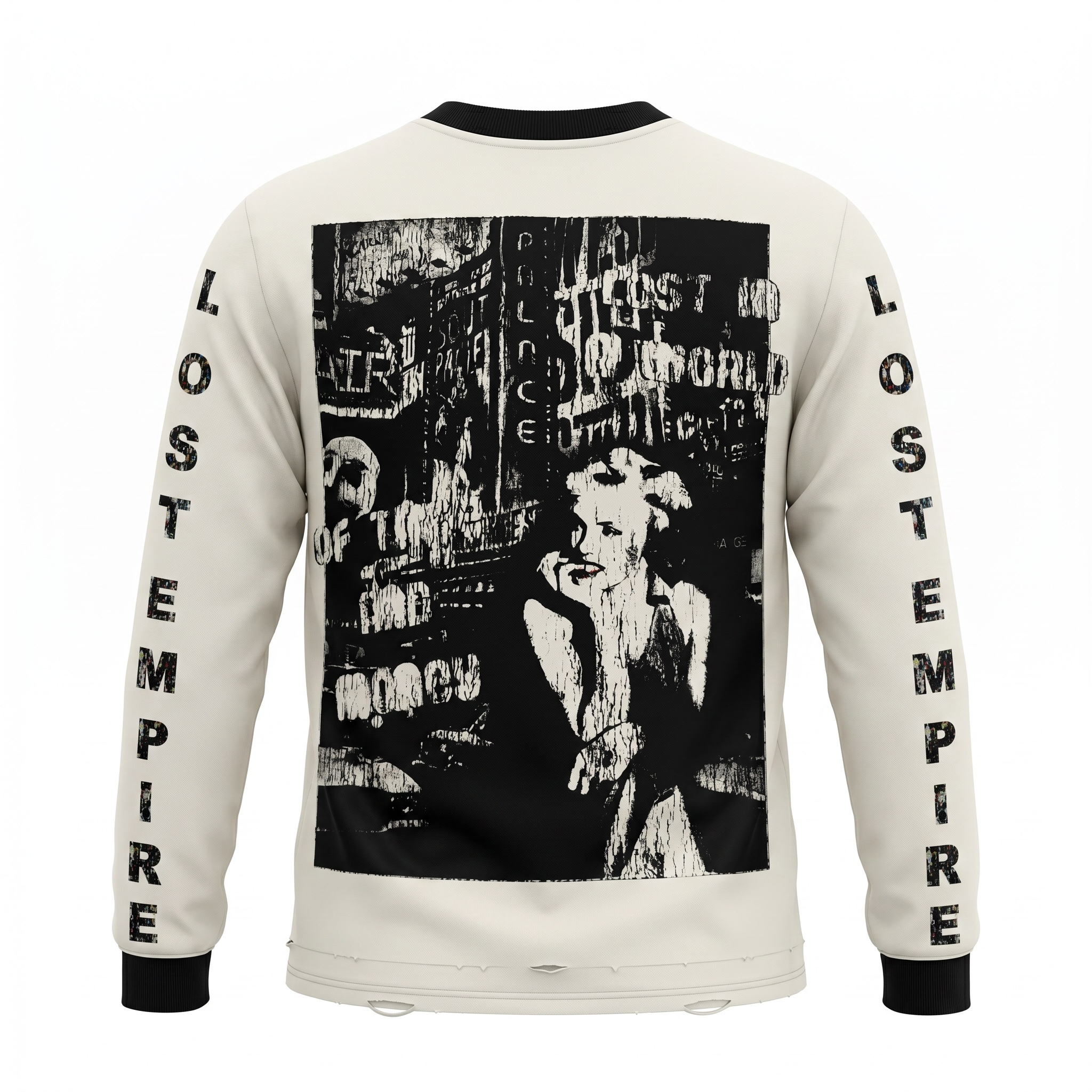 Lost Intricacy Love Lost T-shirt Cream