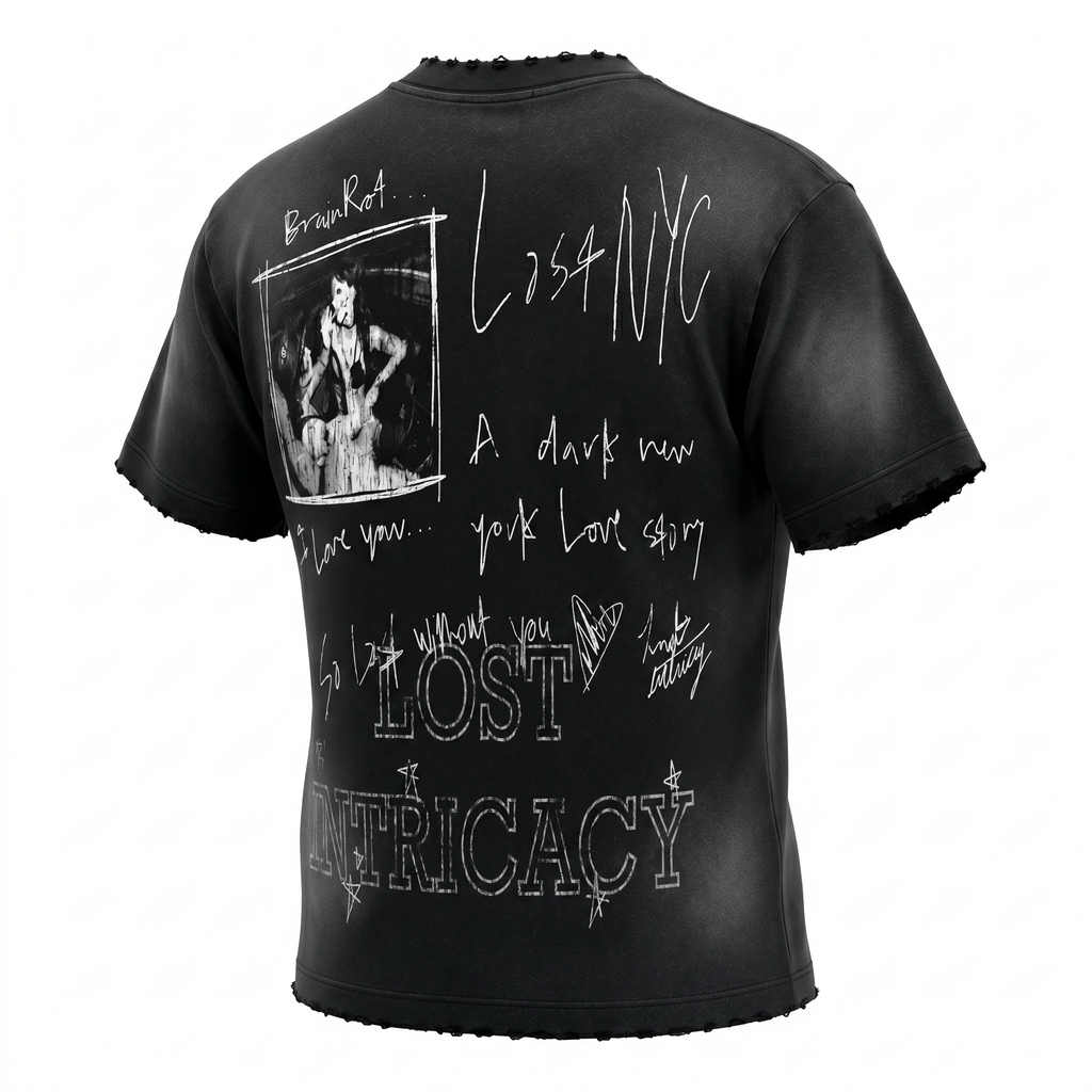 Lost Intricacy A Dark New York Love Story Layered Crewneck