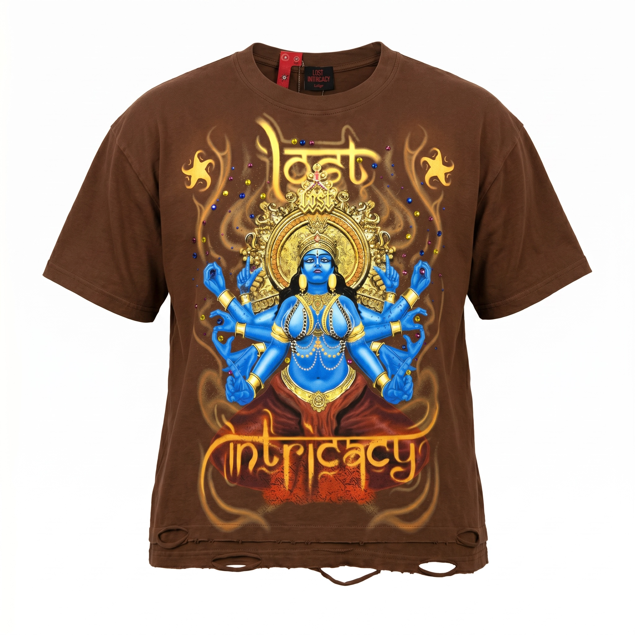 Lost Intricacy Divine Intricacy Tee Brown