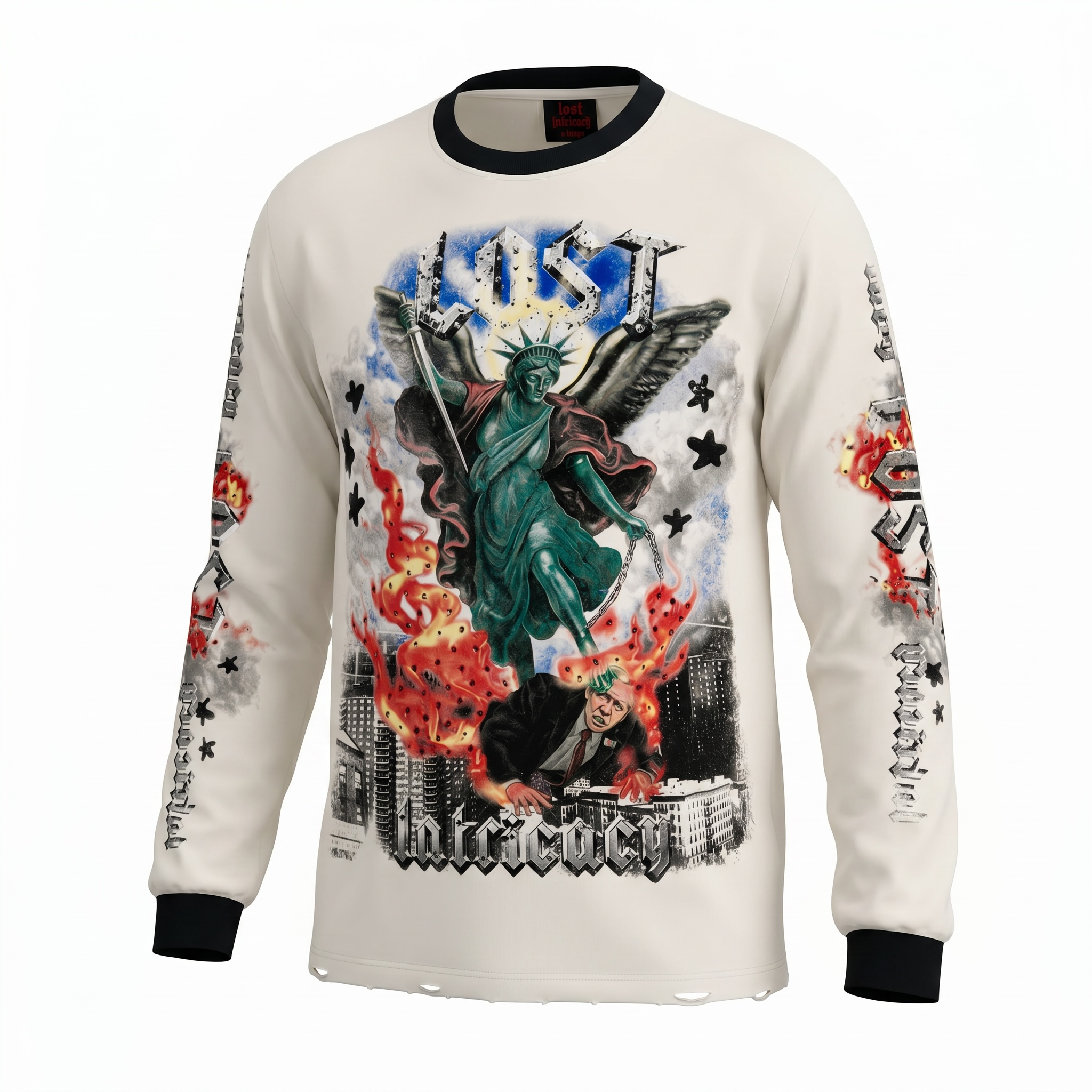 Lost Intricacy Midnight Empire Lost Legacy Long Sleeve T-Shirt