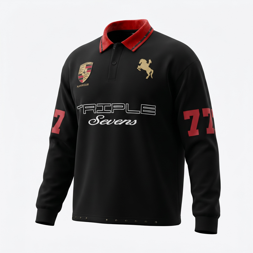 Triple Sevens Long Sleeve Rugby/Polo