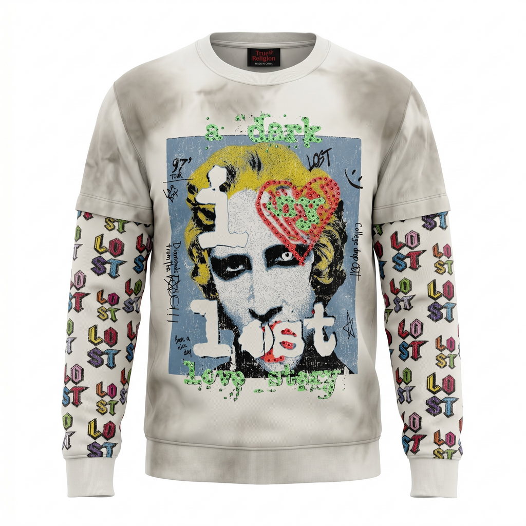 Lost Intricacy Love Story Layered Long Sleeve