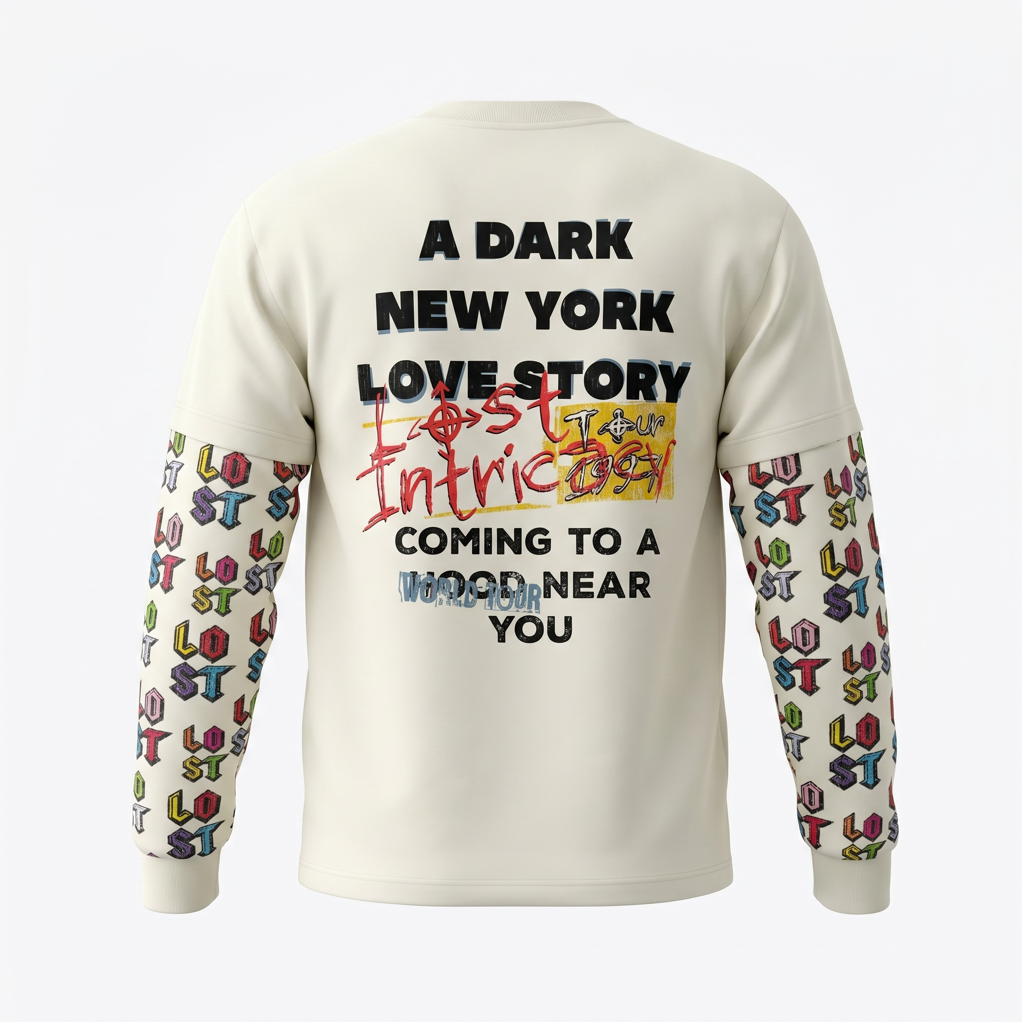 Lost Intricacy Love Story Layered Long Sleeve