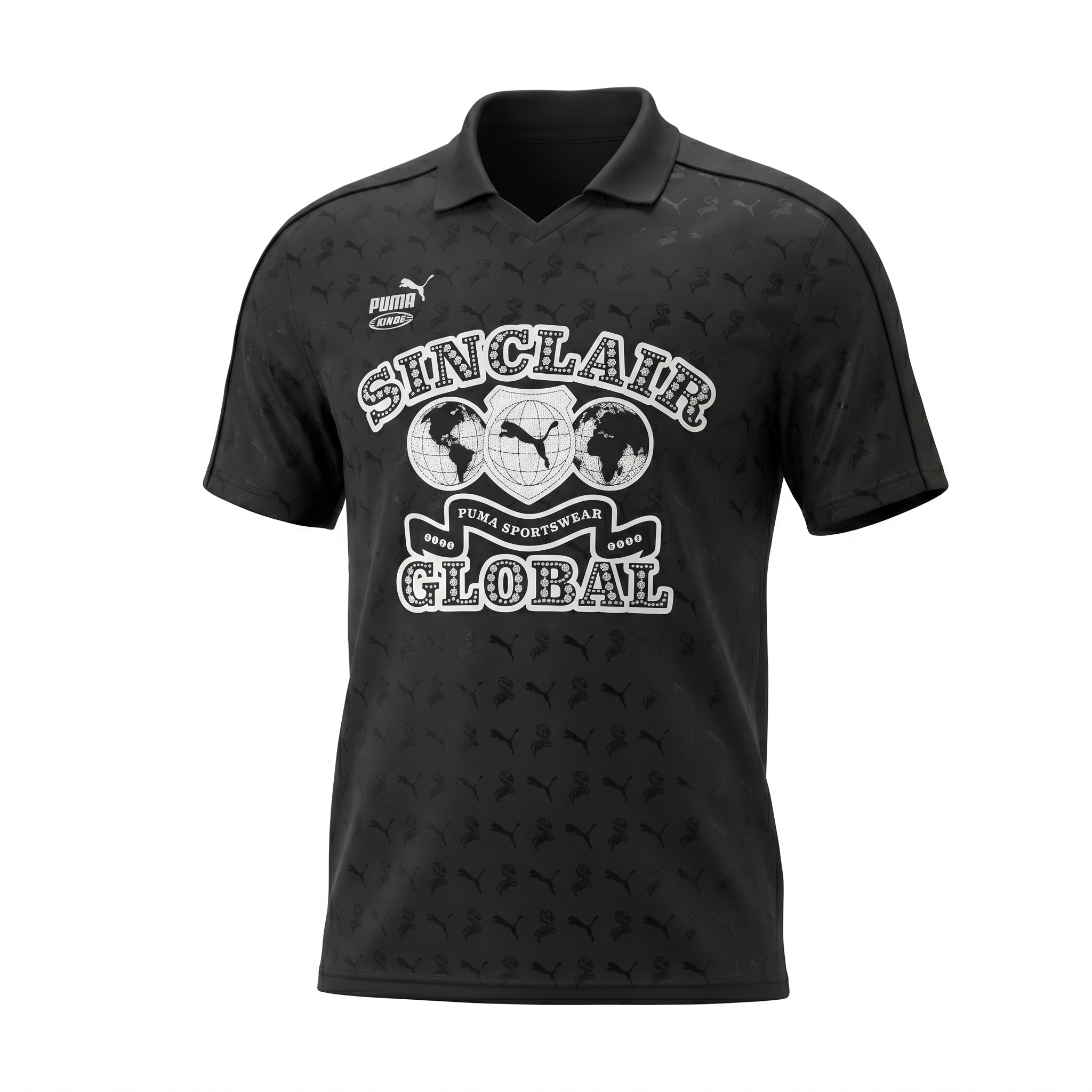 Sinclair x Puma Global Polo Black