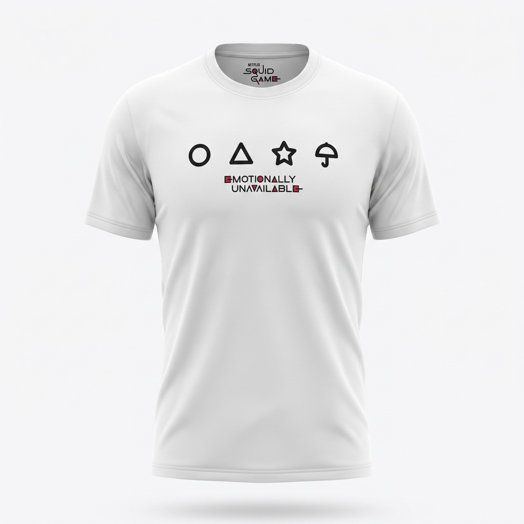Emotionally Unavailable × Squid Game Squid Game Tee