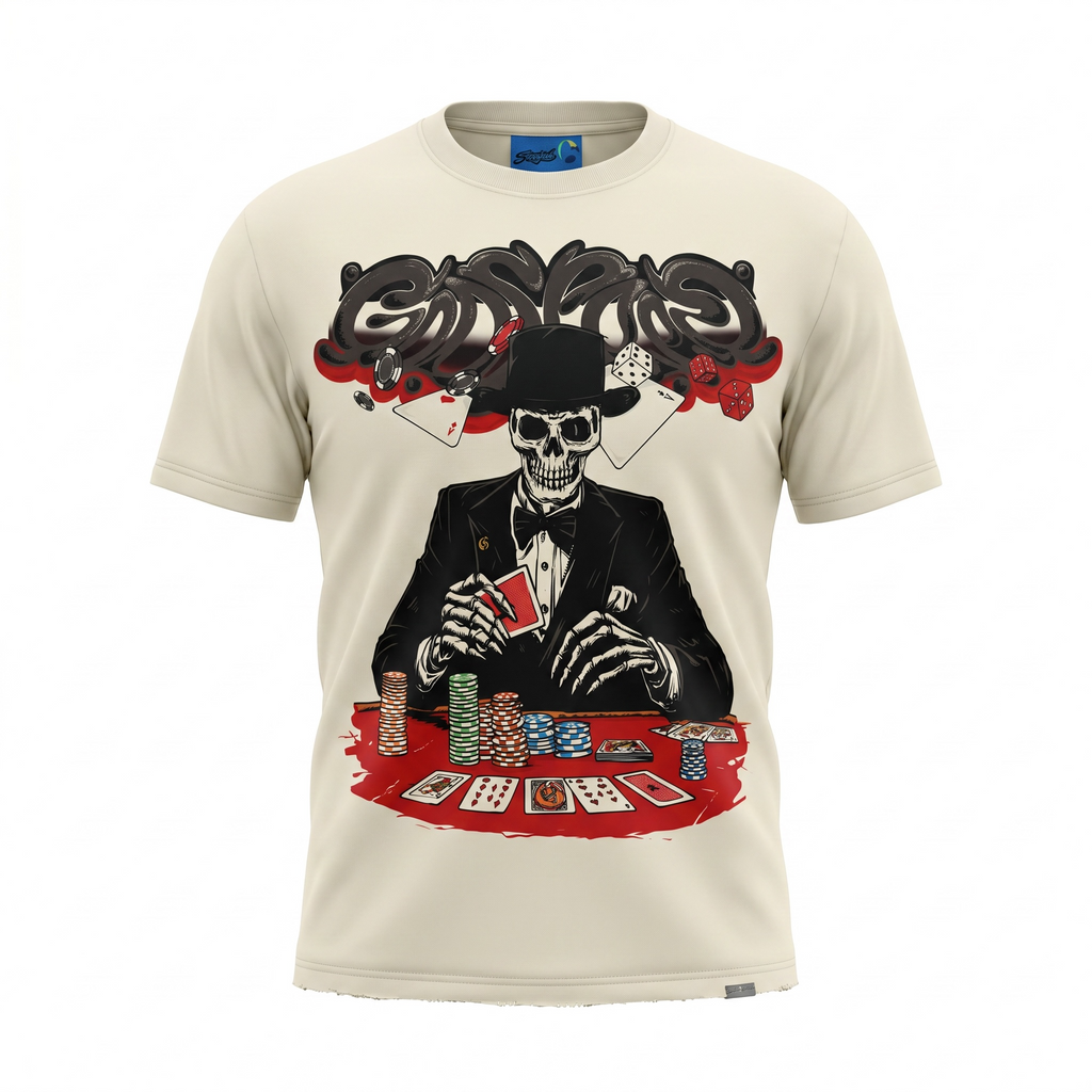 Godspeed Casino Skeleton Tee
