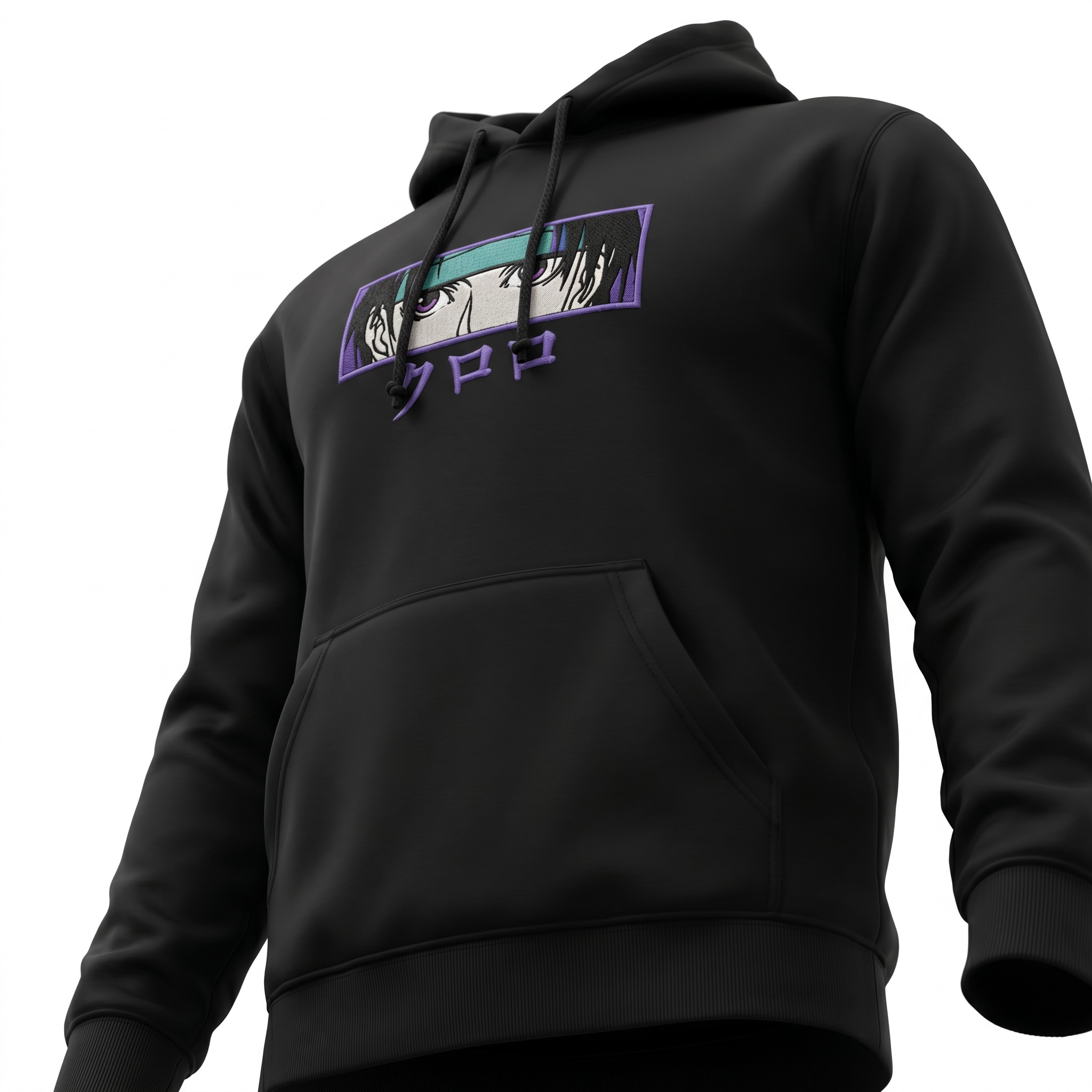 Hypland Embroidered YuYu Hakusho Hoodie