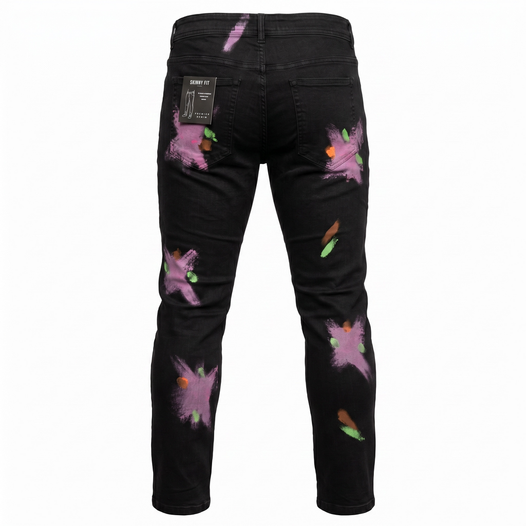 Ministry of Fashion MOF2501 Black Jeans