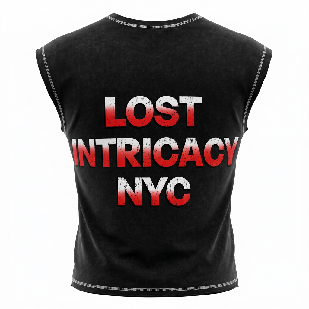 Lost Intricacy Snake & Roses Sleeveless Shirt