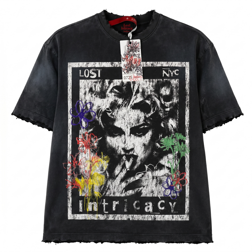 Lost Intricacy Front Page Mag Tee