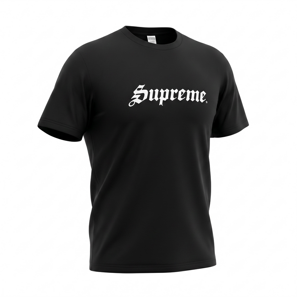 Supreme Supreme Old English Tee Black