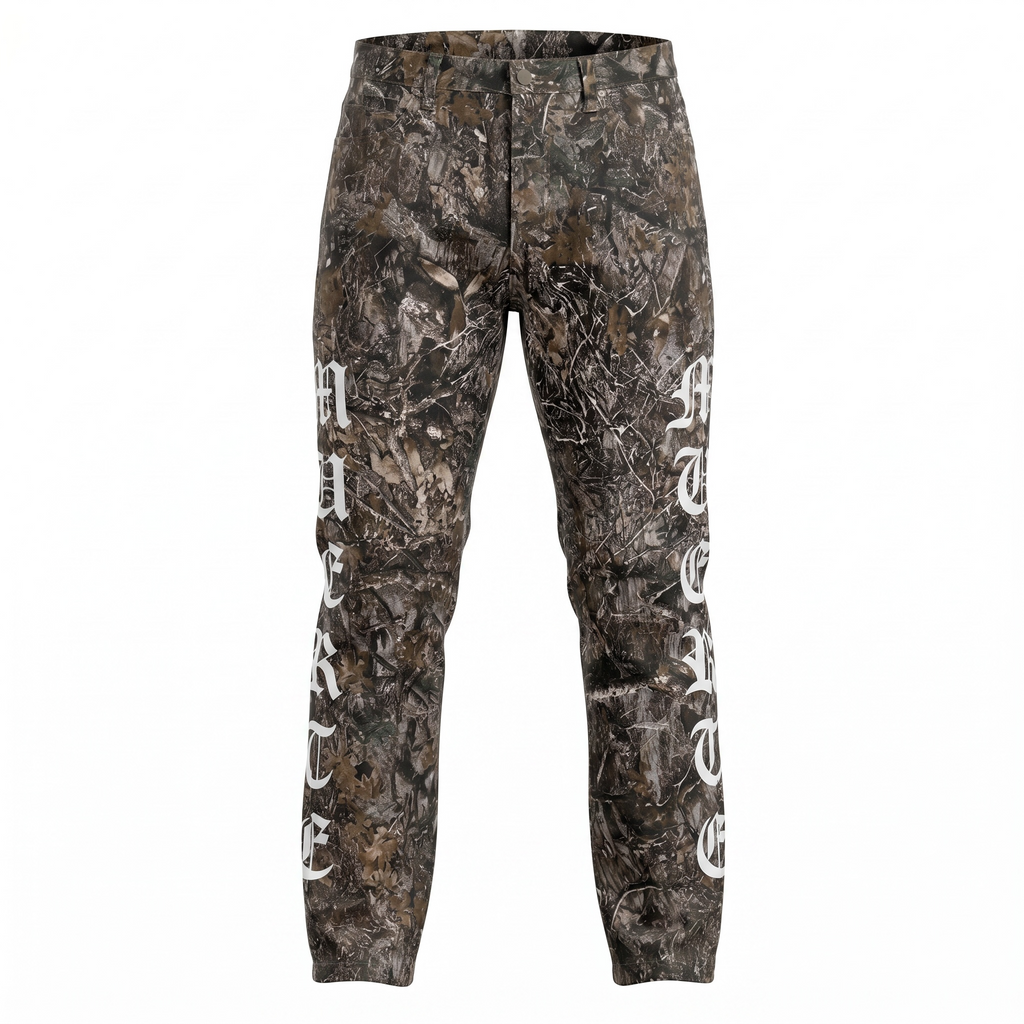 Hasta Muerte Gothic Camo Denim Jeans