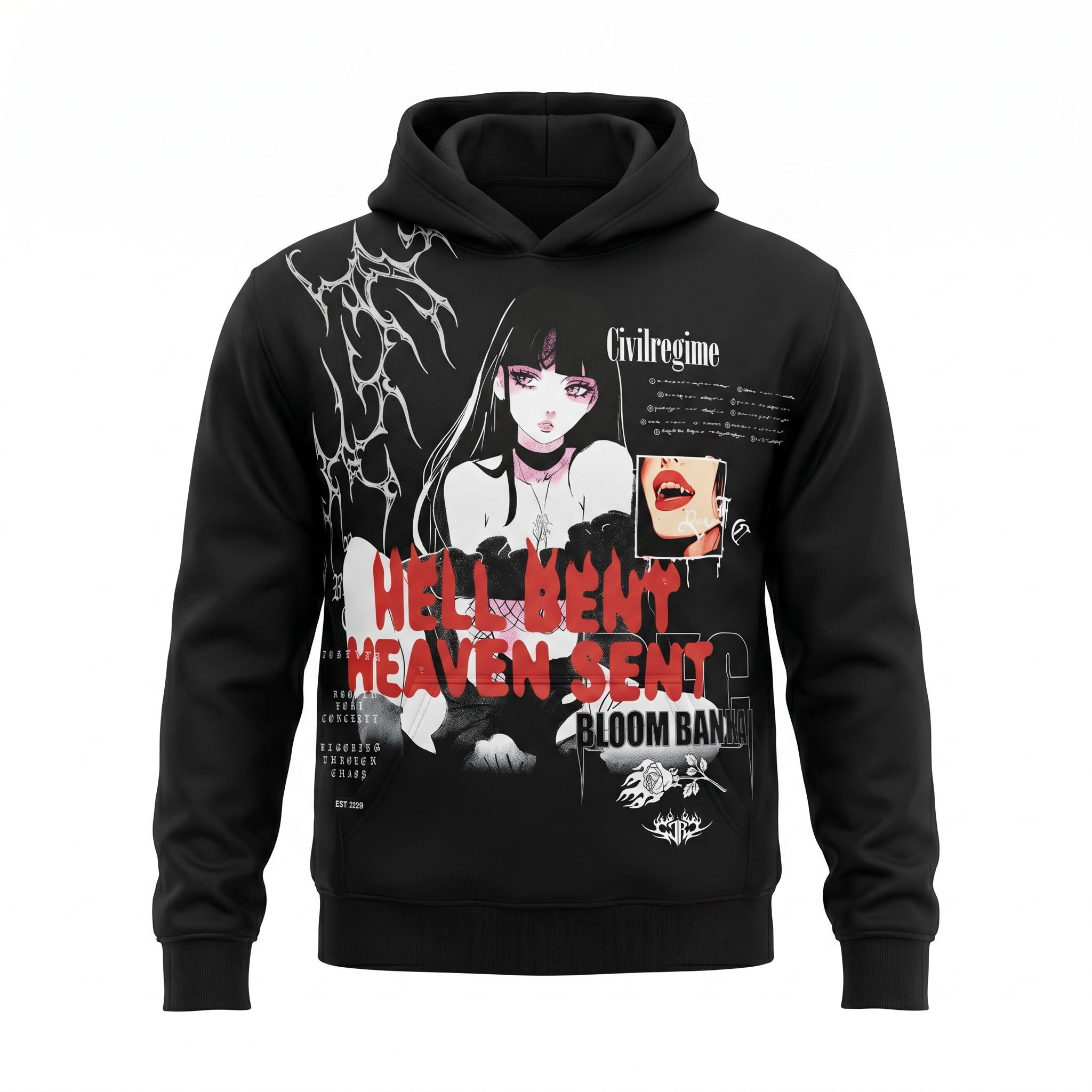 Civil Regime Hell Bent Heaven Sent Hoodie