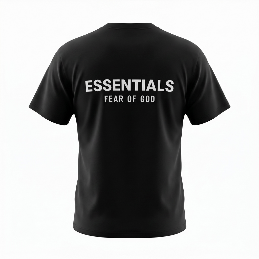 Fear of God Essentials 60314 Black Tee