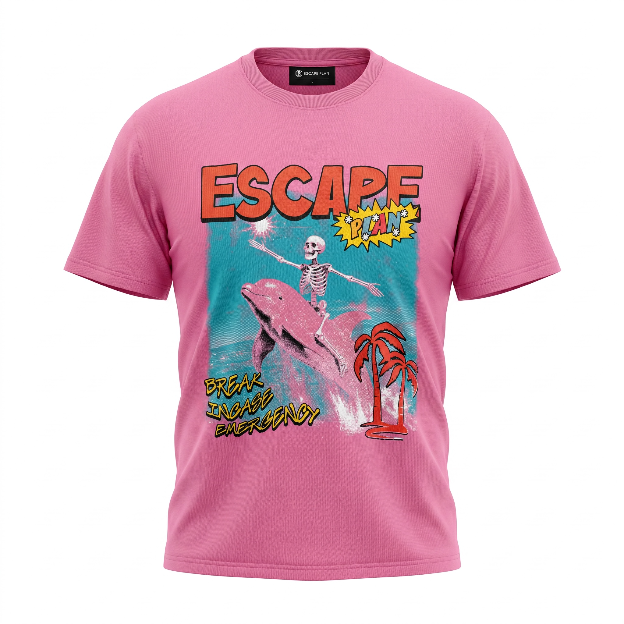 Escape Plan Break In Case of Emergency Tee