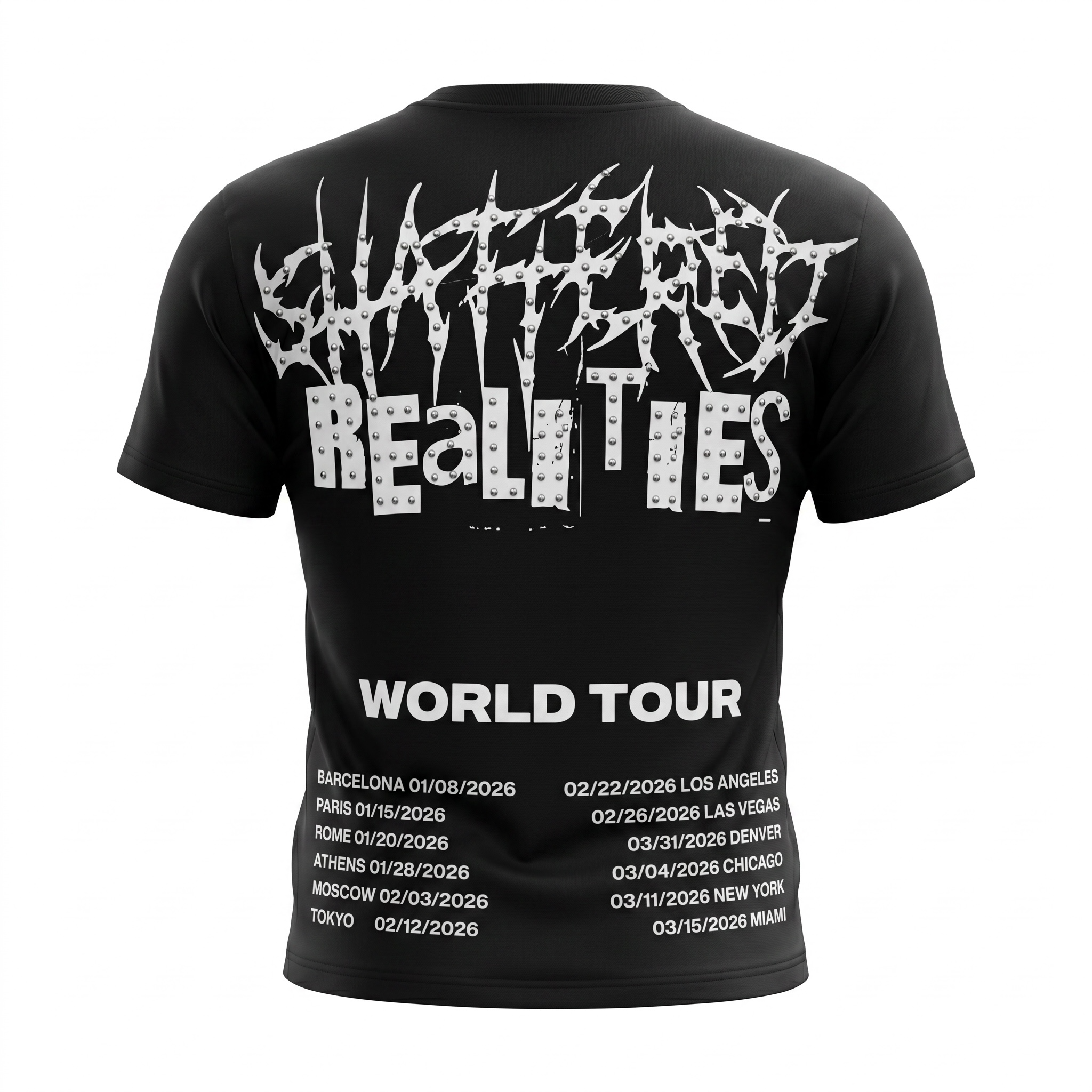 Rare Common Shattered Realities World Tour Tee