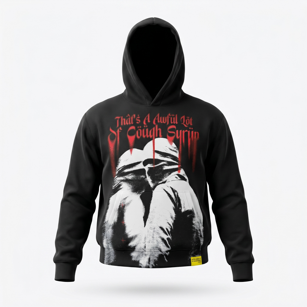 That’s An Awful Lot of Cough Syrup Arabic Hoodie