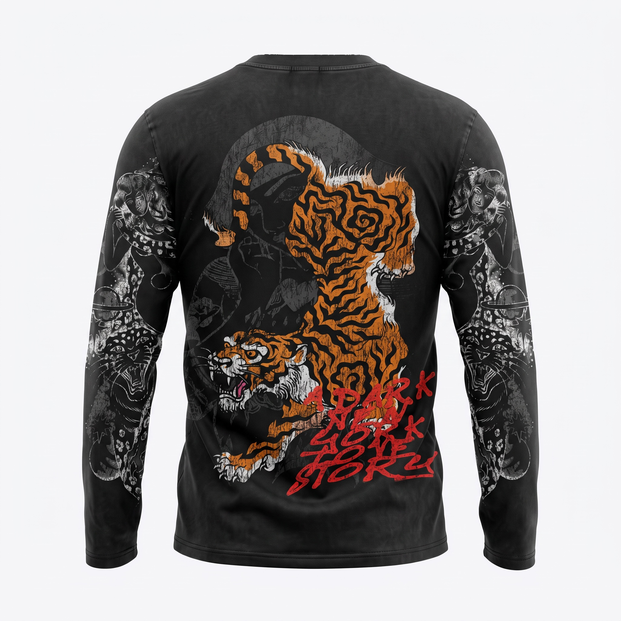 Lost Intricacy Twin Tiger T-shirt