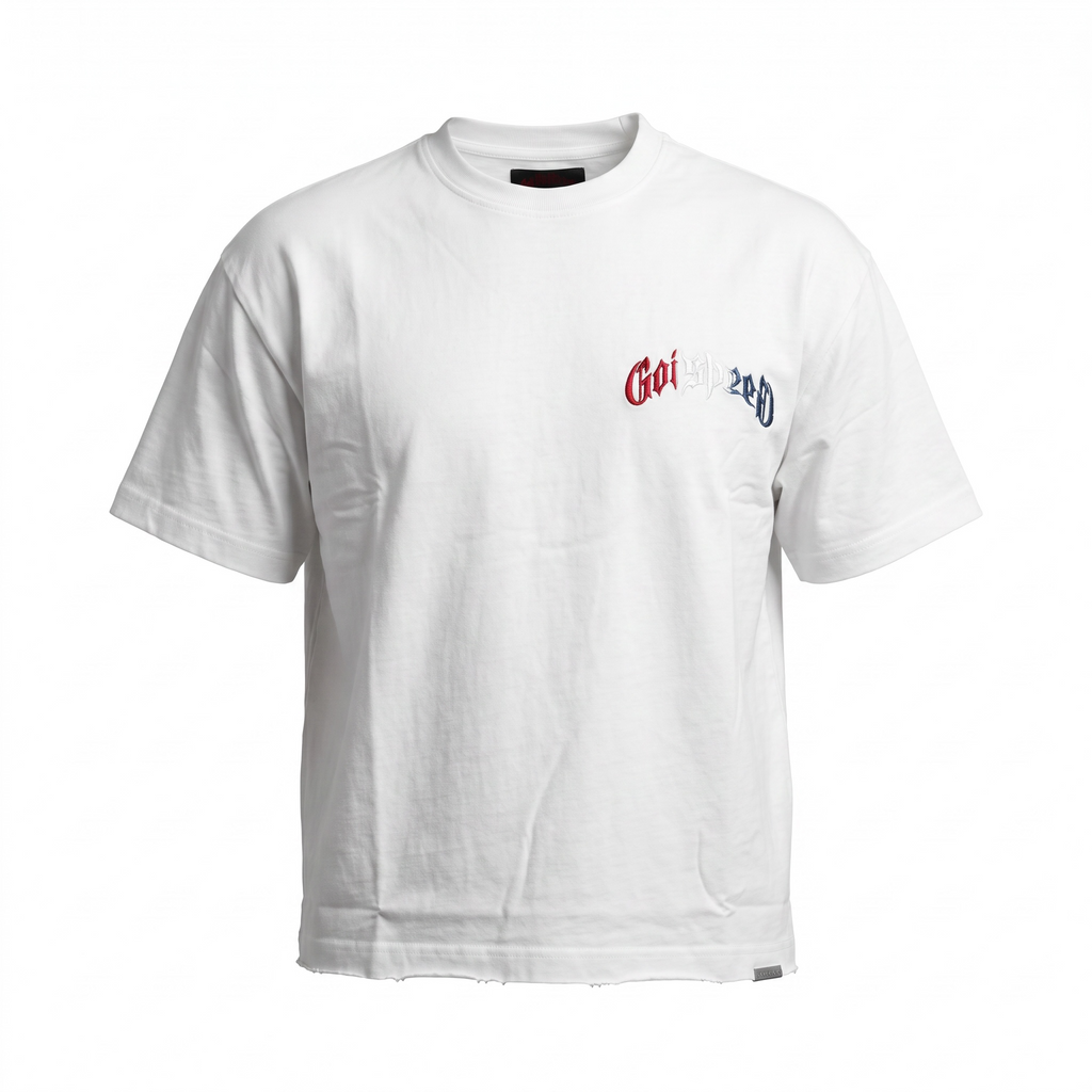 Godspeed New York GS Logo Tee – White