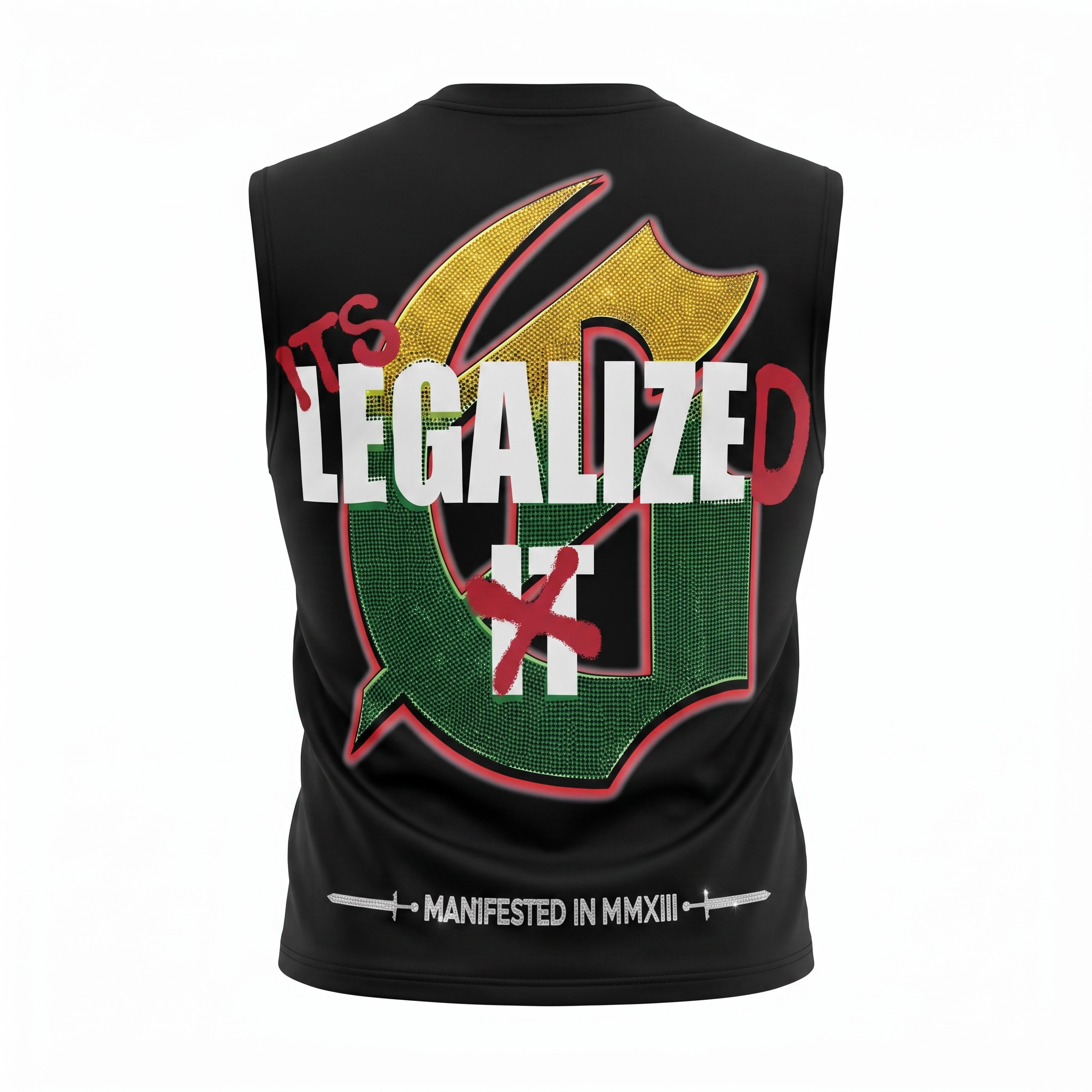 Godspeed 420 Indoors VVS Sleeveless Tee Black