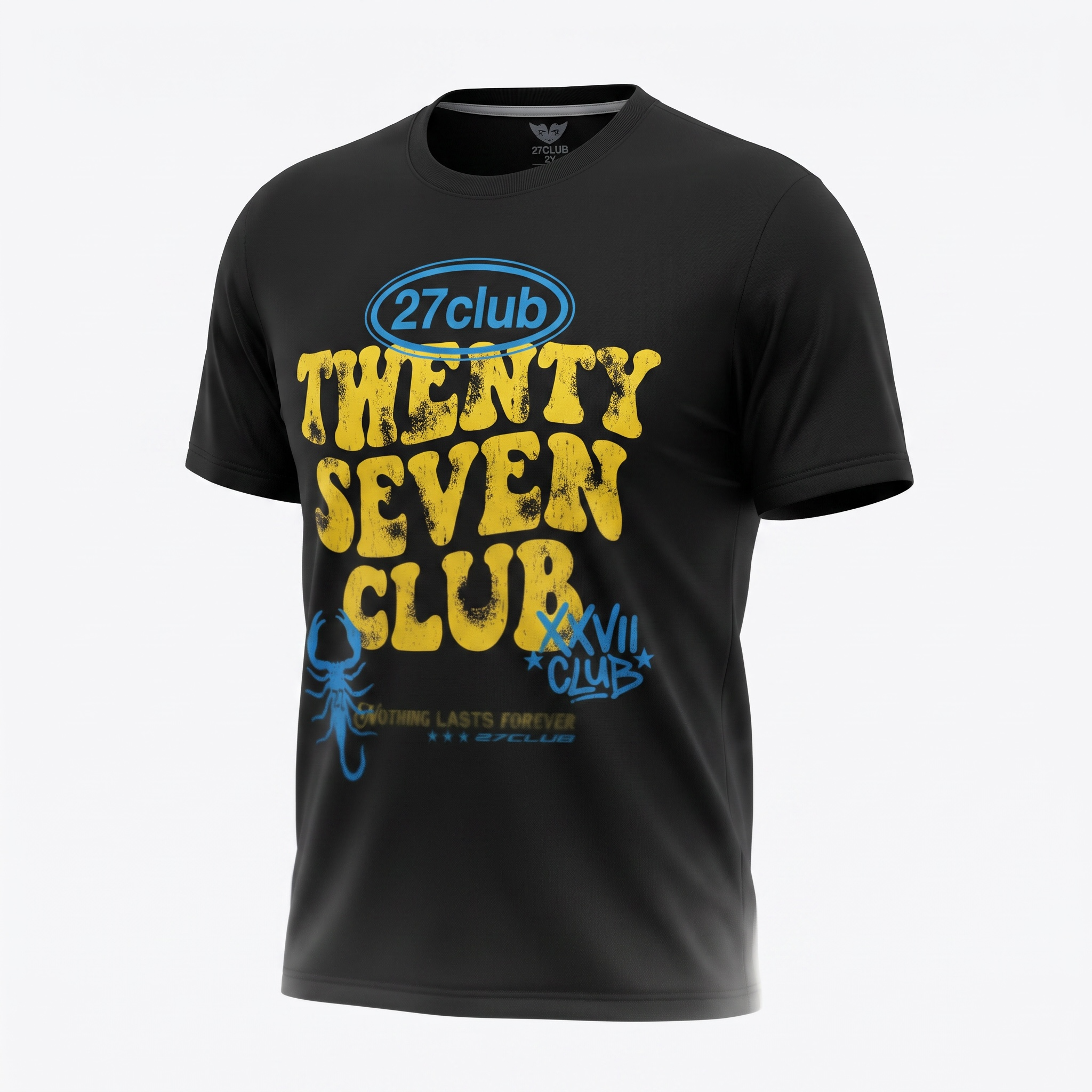 27Club Twenty Seven Club / Nothing Lasts Forever Graphic Tee – Black