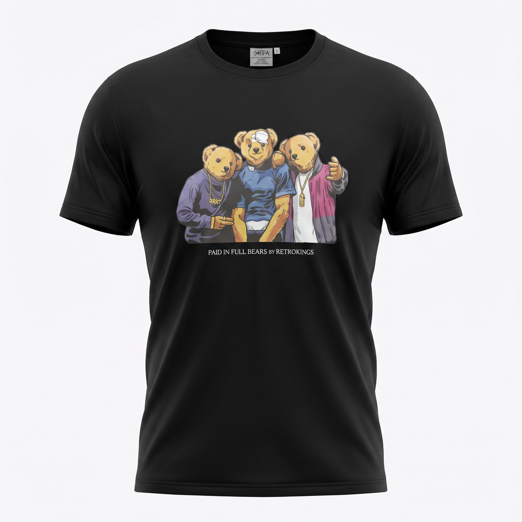 Retrokings Paid In Full Bears Tee