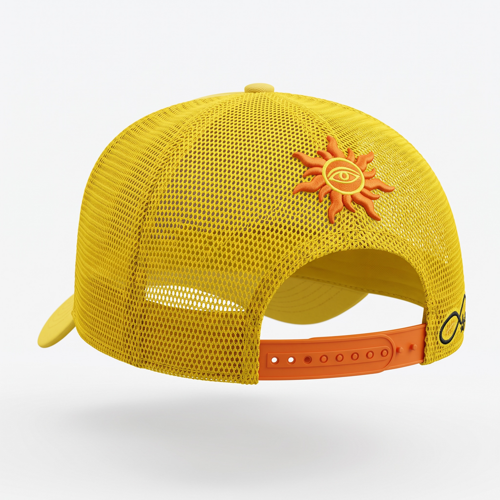 Godspeed Forever Trucker Hat – Yellow/Orange