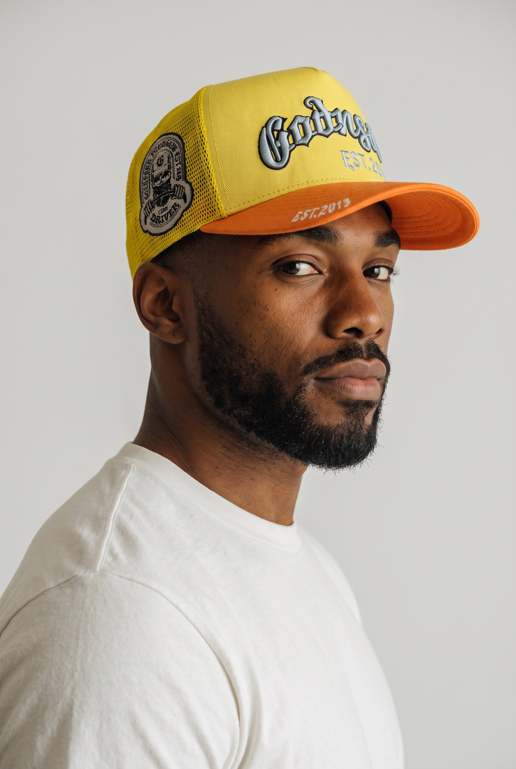Godspeed Forever Trucker Hat – Yellow/Orange