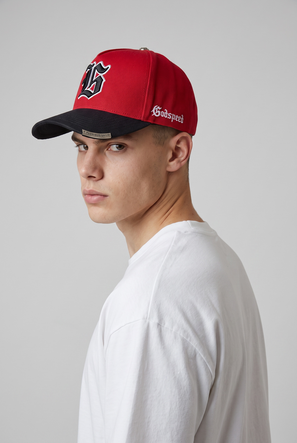 Godspeed Insignia G Logo SnapBack – Black/Red