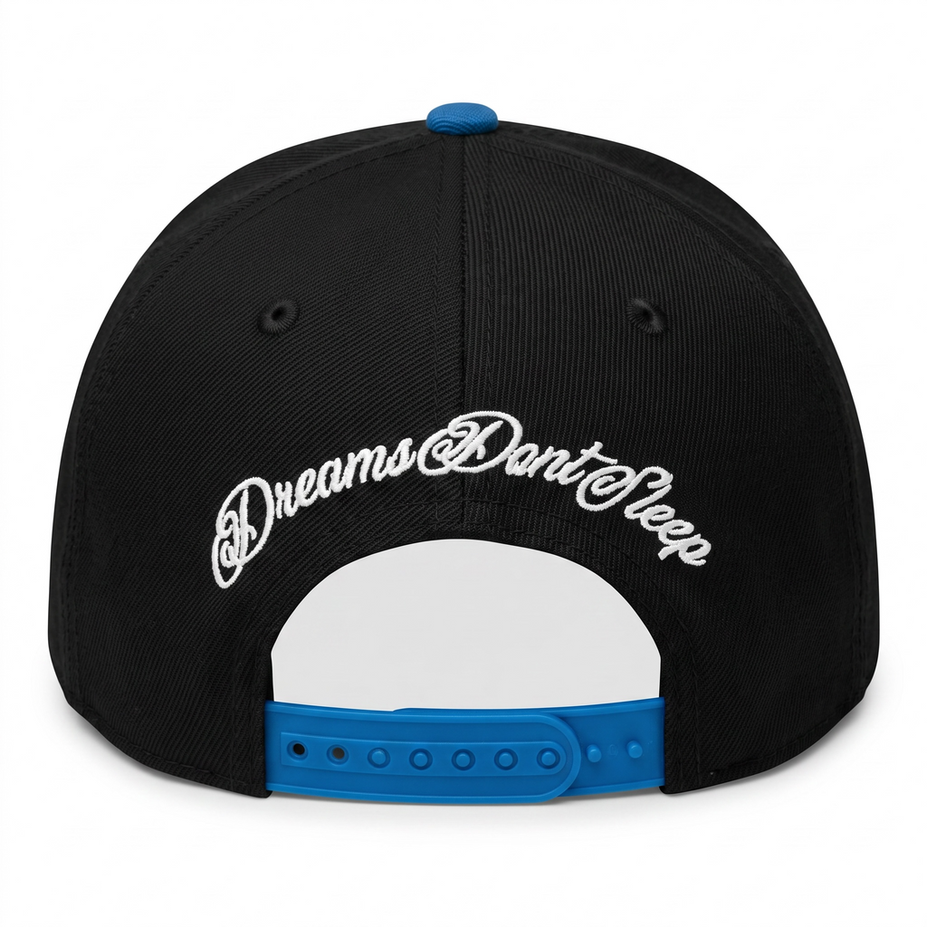 Daniel Luu California Snapback – Black/Royal