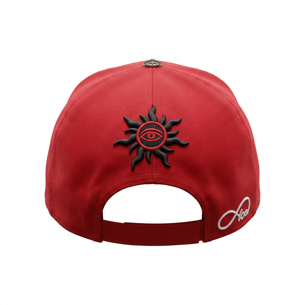 Godspeed Insignia G Logo SnapBack – Black/Red