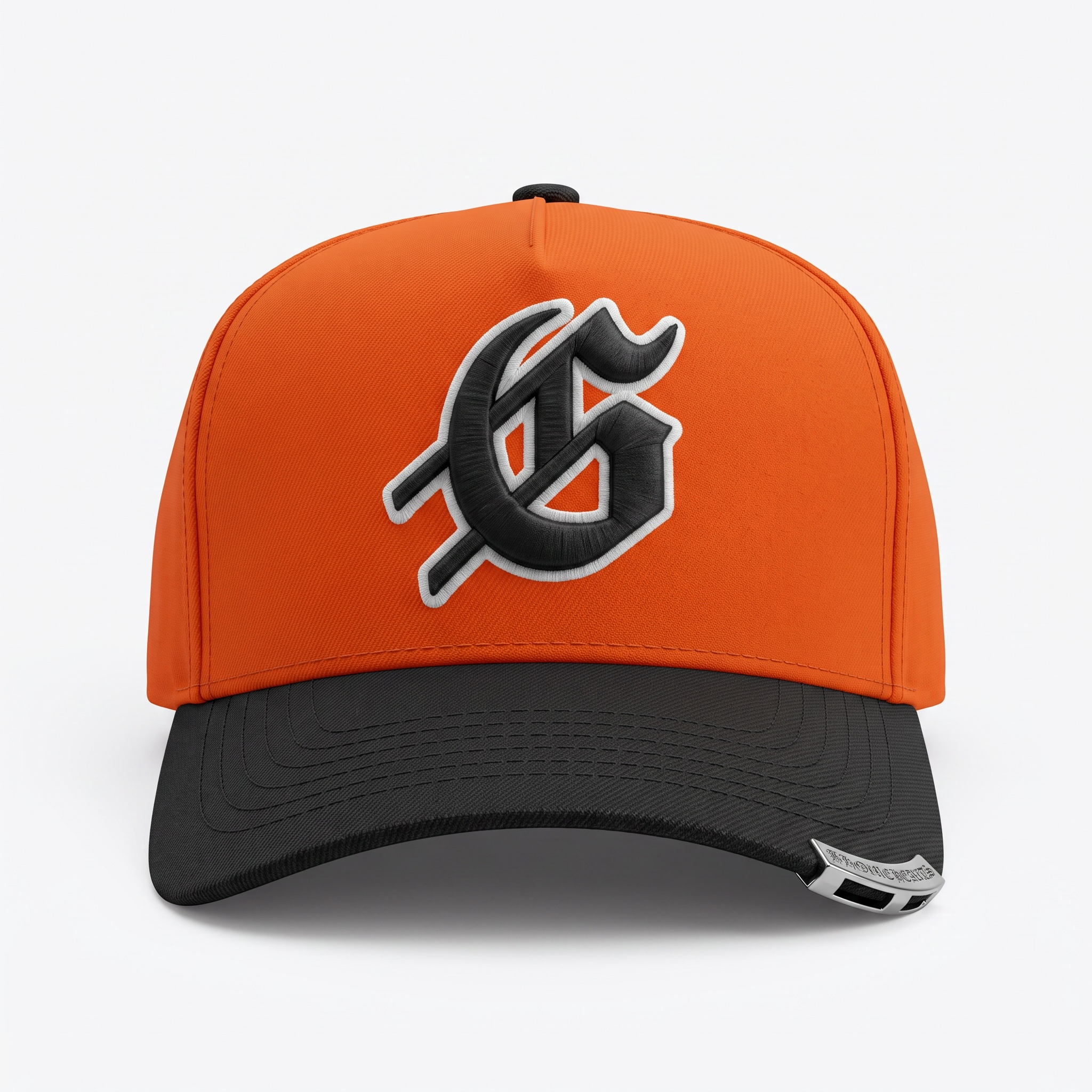 Godspeed Insignia G Logo SnapBack – Orange/Black