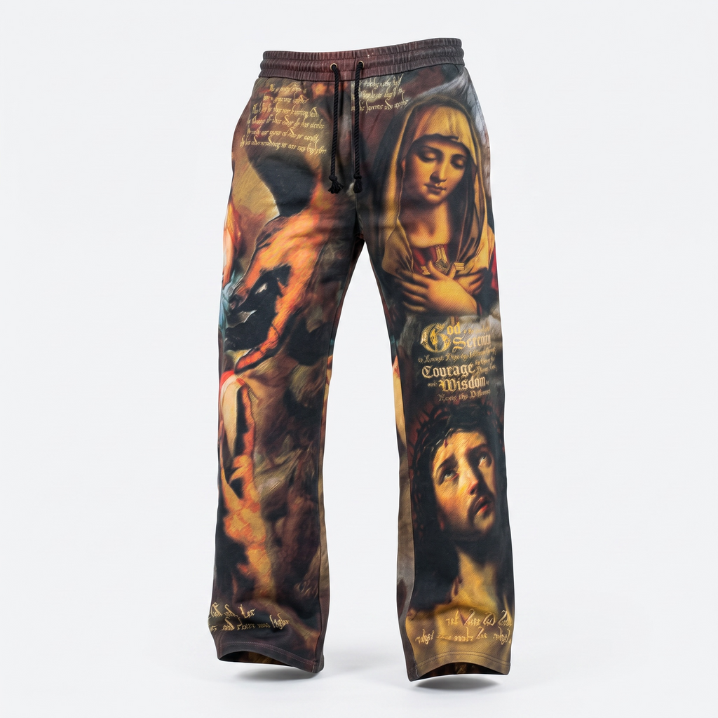 Politics Studios Ravin 618 Renaissance Prayer Pants – Yellow Mix