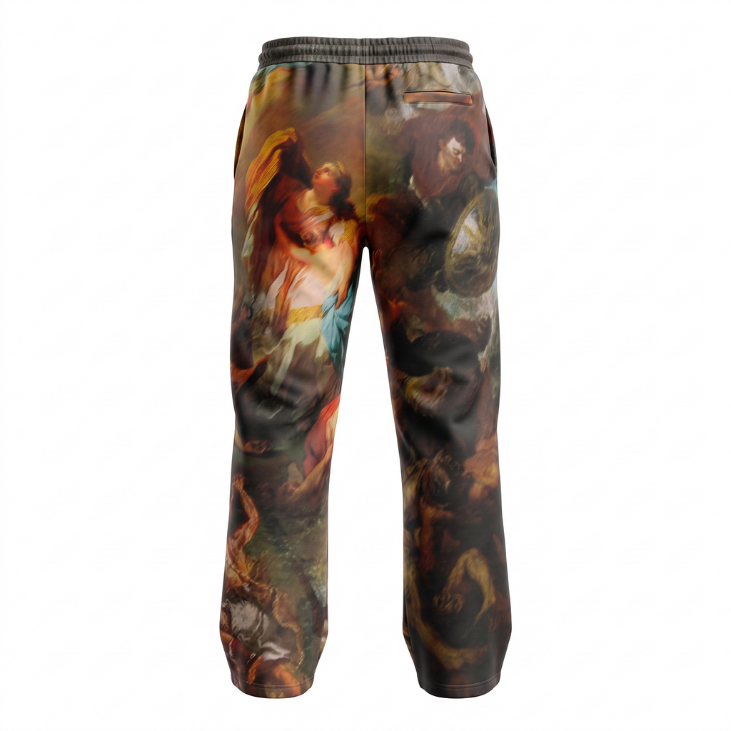 Politics Studios Ravin 618 Renaissance Prayer Pants – Yellow Mix